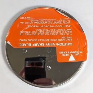 Cuisinart DLC-841 1mm Ultra Thin Slicing Disc Food Processor OEM NEW